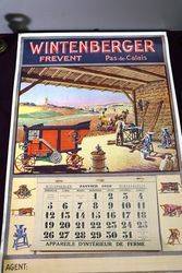 Farming Poster  1930  Wintenburger CalendarPoster