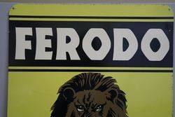 Ferodo Brake Testing Service Advertising Tin Sign 