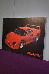 Ferrari Advertising Framed Poster 