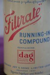 Filtrate Running in Compound Cylindrical Can  