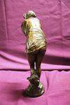 Fine Bronze Semi Nude Figure Dated 1880