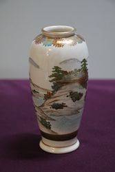 Fine Pair Of C19th Satsuma Small Vases  