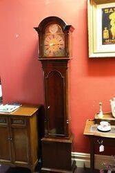 Fine Quality C20th Mahogany Grandfather Clock 
