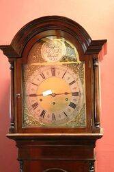 Fine Quality C20th Mahogany Grandfather Clock 