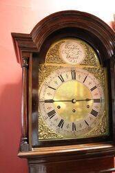 Fine Quality C20th Mahogany Grandfather Clock 