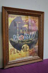 Framed Mobil Vacuum Poster 