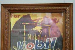 Framed Mobil Vacuum Poster 