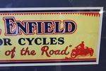 Framed Royal Enfield Motorcycles Advertising Poster
