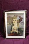 Framed Victorian Portrait Print