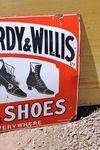 Freeman Hardy And Willis Boots And Shoes Enamel Signs