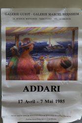 French Art Poster Addari Paris 1985