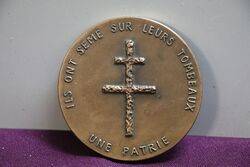 French Commemorative Medallion  