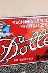 French Dolle Pictorial Enamel Sign