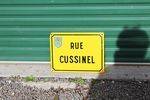 French Enamel Street Sign