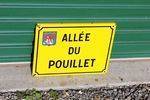 French Enamel Street Sign