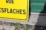 French Enamel Street Sign