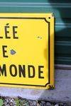 French Enamel Street Sign