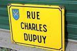 French Enamel Street Sign