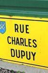 French Enamel Street Sign
