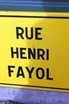 French Enamel Street Sign