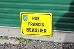 French Enamel Street Sign