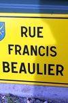 French Enamel Street Sign