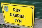 French Enamel Street Sign