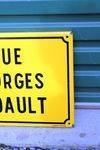 French Enamel Street Sign