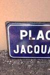 French Enamel Street Sign