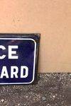 French Enamel Street Sign