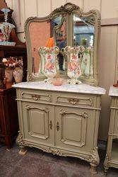 French Provincial Corner Dresser