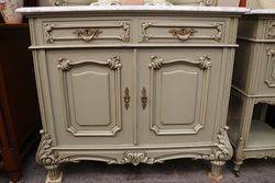 French Provincial Corner Dresser