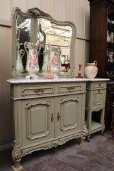 French Provincial Corner Dresser