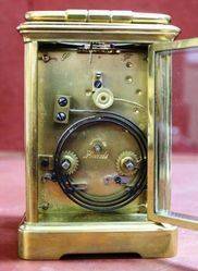 French Repenter Carriage Clock With Original Case Dated July 1885 