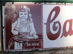 Gadbwryand39s Cocoa Enamel Advertising Sign 