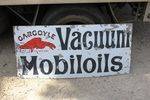 Gargoyle Vacuum Motor Oils Enamel Sign