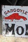 Gargoyle Vacuum Motor Oils Enamel Sign