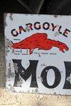 Gargoyle Vacuum Motor Oils Enamel Sign