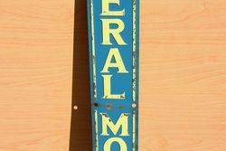 General Motors Embossed Tin Sign