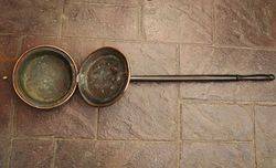 Genuine Antique Bed Warming Pan 