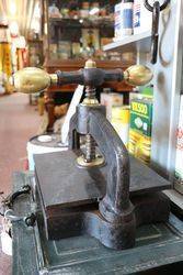 Genuine Antique Brass Mounted Book 