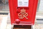 Genuine Antique British Post Box