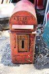 Genuine Antique British Post Box