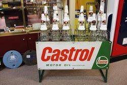 Genuine Castrol 12 Bottle Oil Rack