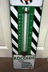 Genuine Duckhams Adcoids Enamel Wall Thermometer 