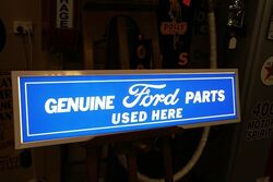 Genuine Ford Parts Used Here 