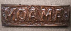 Genuine House Name Plate andquotMOAMAandquot 