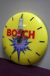 Genuine Plastic Bosh Wall Clock 