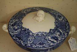 Geo Jones Abbey Ware Tureen + Cover 