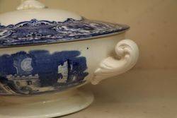 Geo Jones Abbey Ware Tureen + Cover 